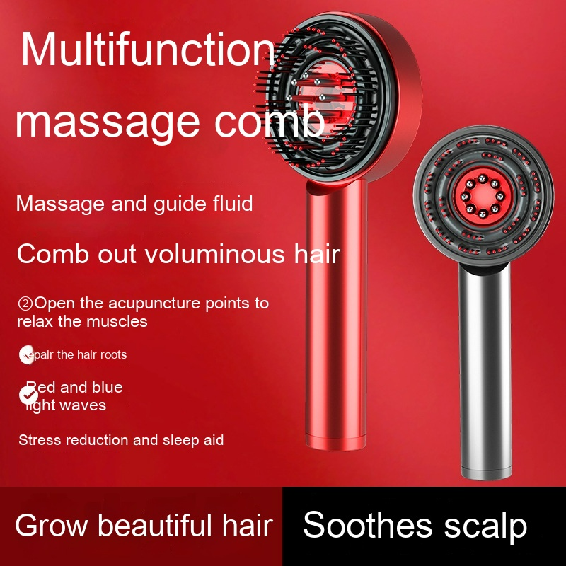 Hårbottenmassage Kam – Stimulerar Blodcirkulation & Hårtillväxt