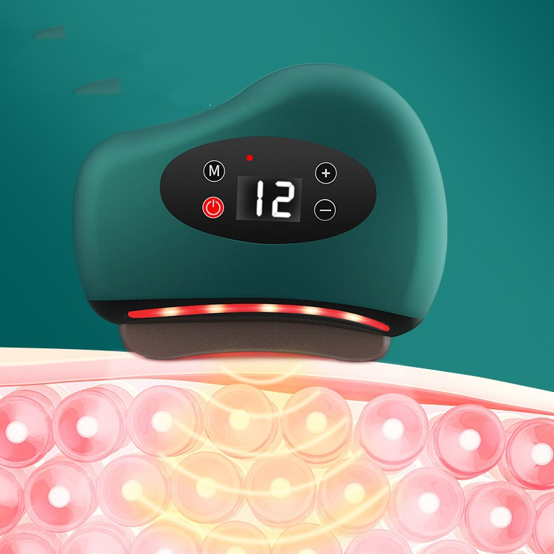 Elektrisk Gua Sha-enhet – Ansiktsmassage med Värmeterapi