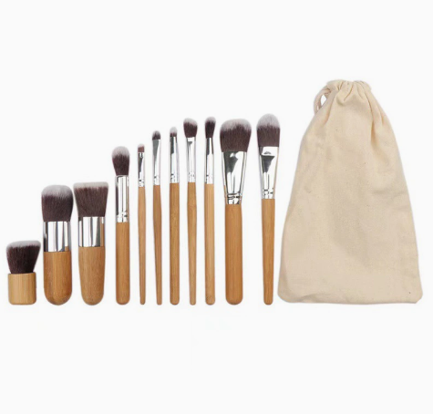 Sminkborstset 11 delar – Bambu