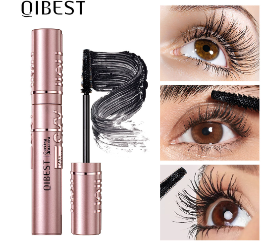 QIBEST 4D Vattentät Mascara