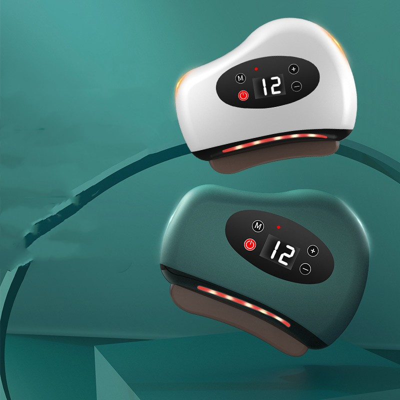 Elektrisk Gua Sha-enhet – Ansiktsmassage med Värmeterapi