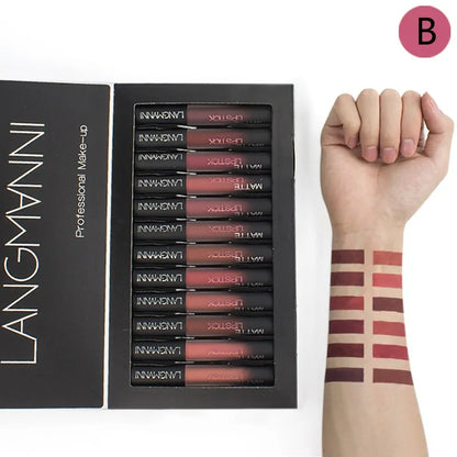 12 Piece Lipstick Set