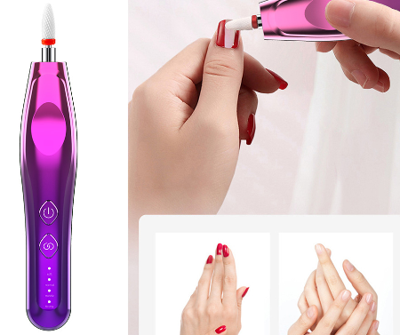 Elektrisk Nagelfil M100 – Trådlös & Uppladdningsbar