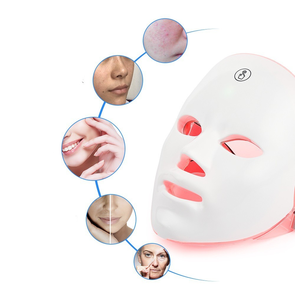 LED Ansiktsmask – Hudföryngring med Ljusterapi